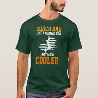 Basketball Trainer Vater Basketballspieler trainie T-Shirt