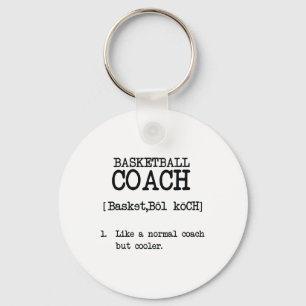 Basketball-Trainers-Definitions-lustiges Schlüsselanhänger