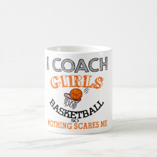 Basketball-Trainers-Mädchen-Geschenk Kaffeetasse