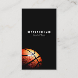 Basketball-Trainers-Visitenkarte Visitenkarte