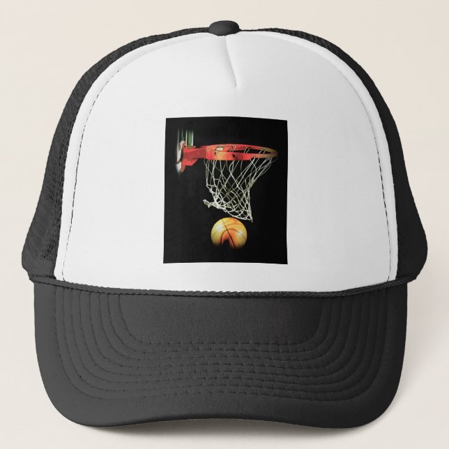 Basketball Truckerkappe (Vorderseite)
