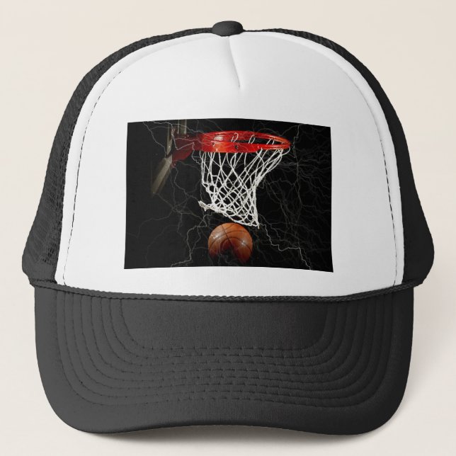 Basketball Truckerkappe (Vorderseite)