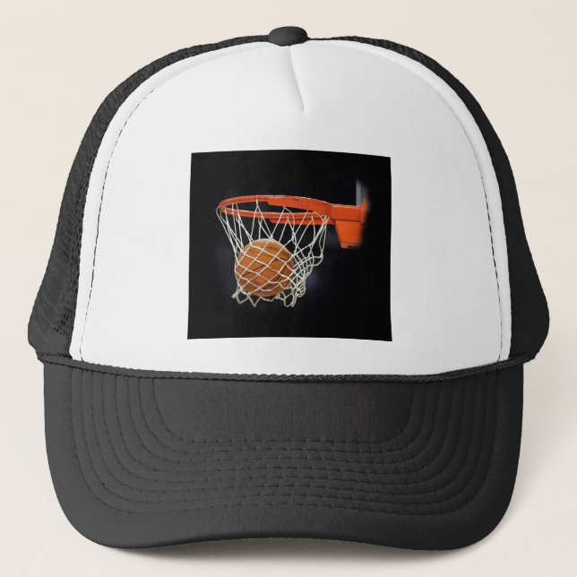 Basketball Truckerkappe (Vorderseite)