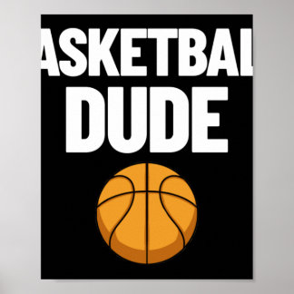 Basketball Typ Mens Basketball Geschenk Perfektes Poster