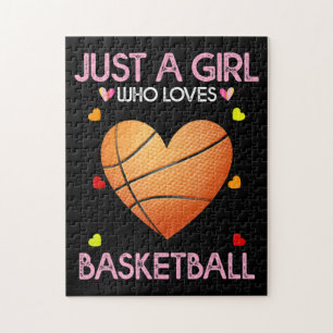 Basketball über Frauen Geschenk nur ein Mädchen,