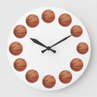 Basketball-Uhr Große Wanduhr