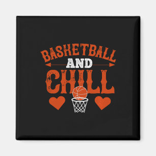 Basketball und Kill - Basketball - Geschenk Männer Magnet