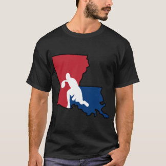 Basketball USA Farben Oversifiziert T-Shirt