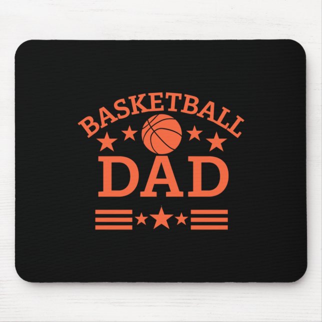 Basketball-Vater 2 Mousepad (Vorne)