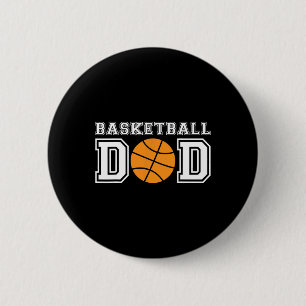 Basketball Vater Basketball Geschenk für Vater Bas Button