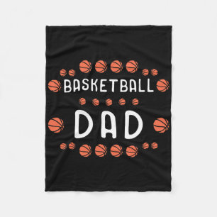 Basketball Vater Fan Best Daddy Ever Hooper Fleecedecke