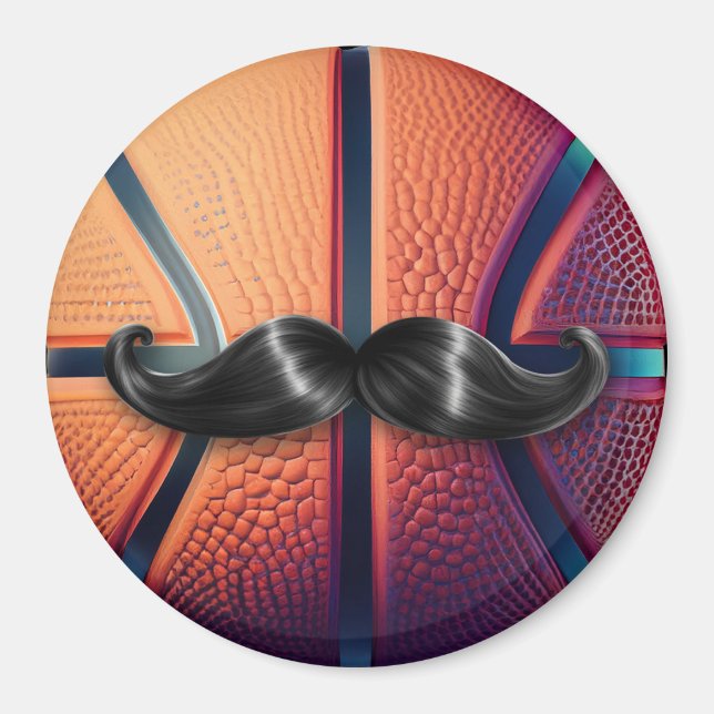 Basketball-Vater Magnet (Vorne)