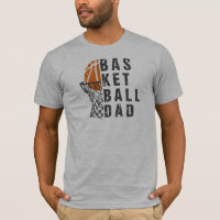 Basketball Vater Retro Text Design