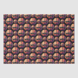 Basketball-Vater Seidenpapier
