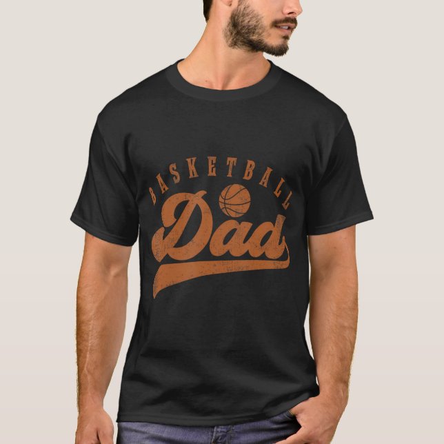Basketball-Vater T-Shirt (Vorderseite)