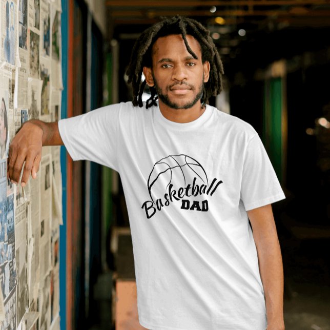 Basketball-Vater T-Shirt (Von Creator hochgeladen)