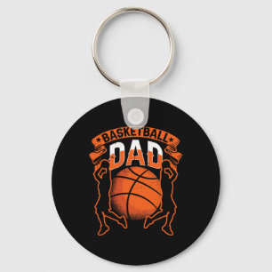 Basketball Vater Trainer Match Team Vater Dadd Schlüsselanhänger