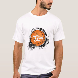 Basketball Vater Vintag Basketball Familie Matchin T-Shirt