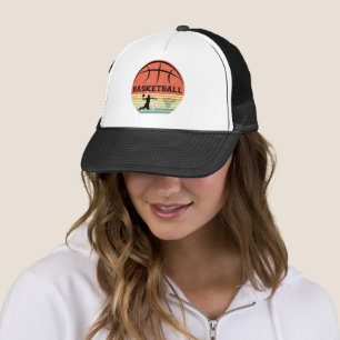 Basketball-Vintage-Spieler-Slam-Dunk Truckerkappe
