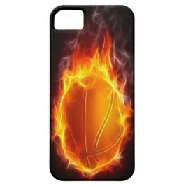 Basketball von Feuer iPhone 5 Fall 11 Hülle
