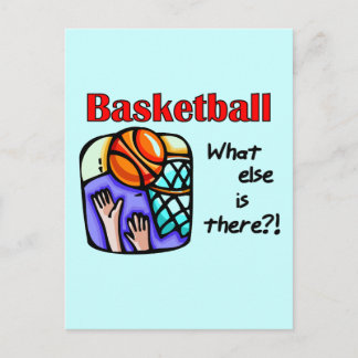 Basketball Was sonst T - Shirt und Geschenke Postkarte