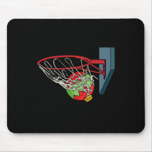 Basketball Weihnachten Pajama Cool Sport X-mas Bal Mousepad