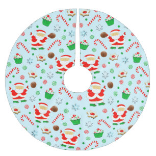 Basketball Weihnachten Pinsel Polyester Tree Skirt Polyester Weihnachtsbaumdecke
