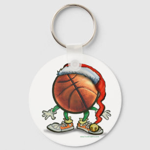 Basketball-Weihnachten Schlüsselanhänger