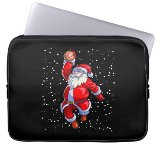 Basketball Weihnachts-Shirt Männer Boys Basketball Laptopschutzhülle