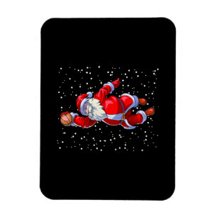 Basketball Weihnachts-Shirt Männer Boys Basketball Magnet