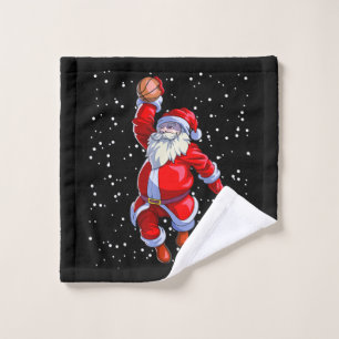 Basketball Weihnachts-Shirt Männer Boys Basketball Waschlappen