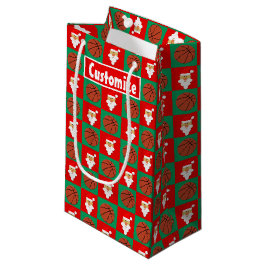 Basketball Weihnachtsball Kundenname Name Santa Ba Kleine Geschenktüte