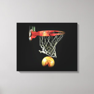 Basketball Wrapped Canvas Leinwanddruck