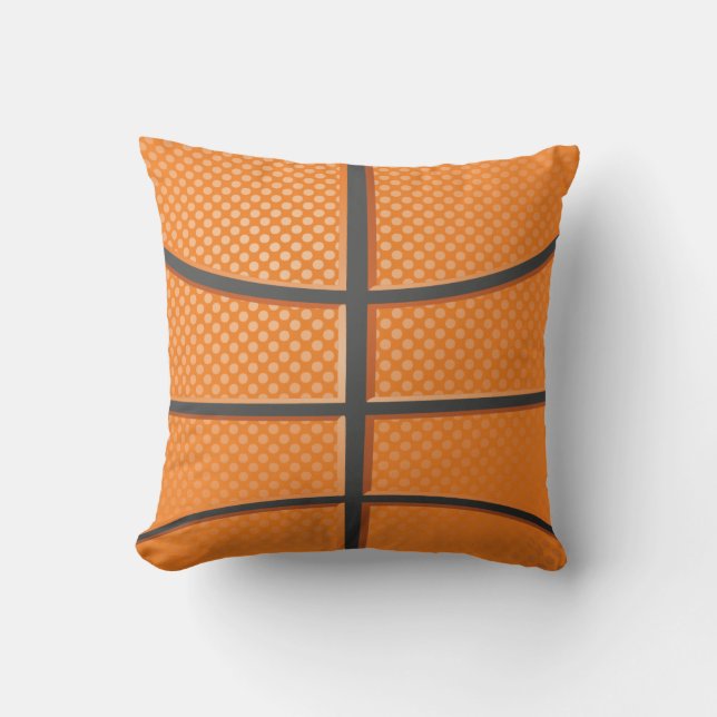 Basketball-Wurfs-Kissen Kissen (Vorderseite)
