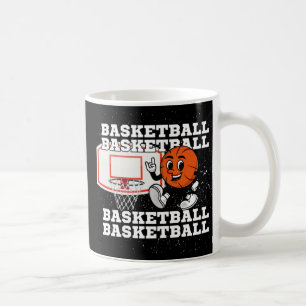 Basketball-Zeichenkette Kaffeetasse