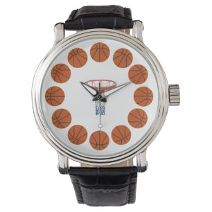 Basketball-Zeit Armbanduhr