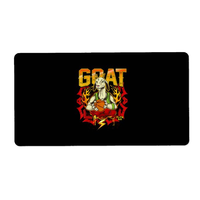 Basketball-Ziegengeschenk (Vorne)