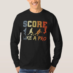 Basketball-Zitat Vintage-Look Basketball-Trainer T-Shirt