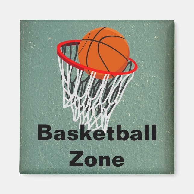 Basketball Zone Magnet (Vorne)
