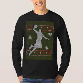 Basketball zu Weihnachten T-Shirt