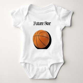 Basketball, zukünftiger Stern Baby Strampler