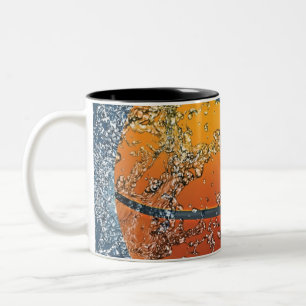Basketball Zweifarbige Tasse