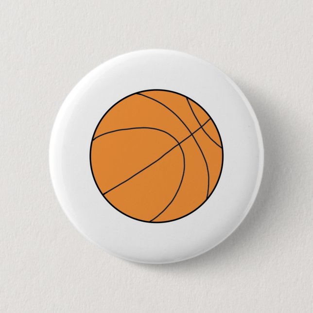 Basketballball Button (Vorderseite)