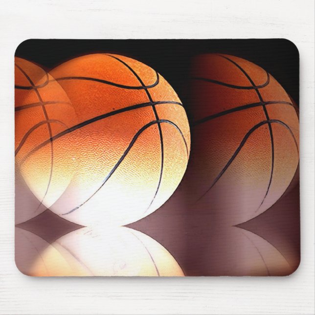 Basketballball Mousepad (Vorne)