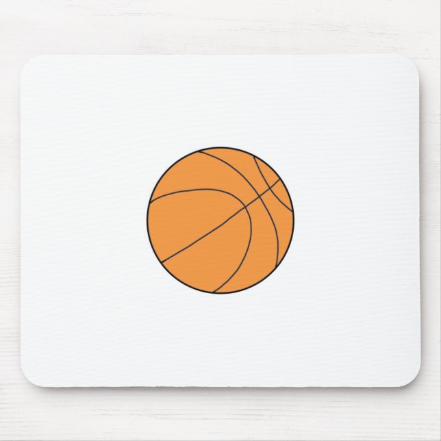 Basketballball Mousepad (Vorne)