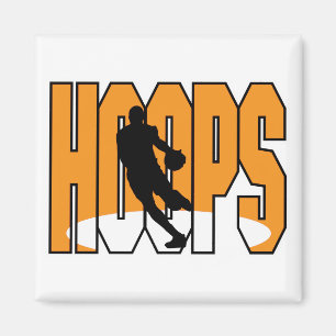 Basketballbauweise Magnet