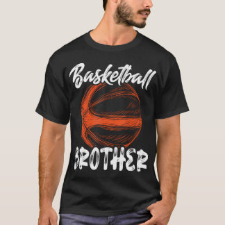Basketballbrüder für Männer Familienmatte T-Shirt