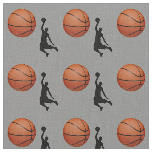 Basketballdesign Stoff