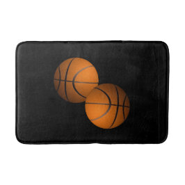 Basketbälle Badematte