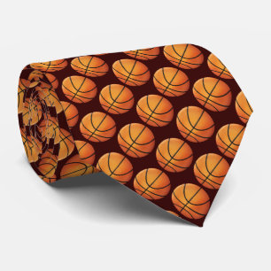 Basketbälle kopieren Sport-Geschenk Krawatte